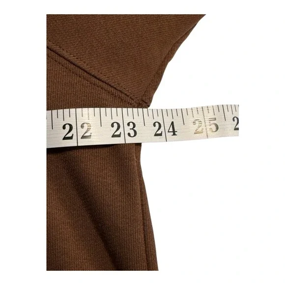 Listicle Brown V Neck Long Sleeve Sweater Top Women's Size Large NWT - Picture 5 of 8